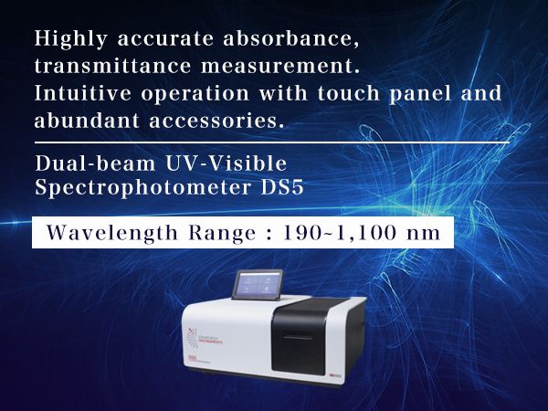 Dual-beam UV-Visible Spectrophotometer DS5