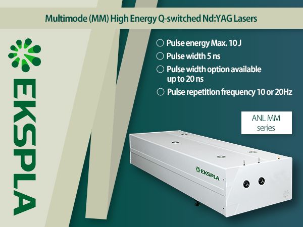 Multimode (MM) High Energy Q-switched Nd:YAG Lasers