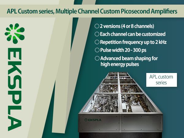 APL Custom series, Multiple Channel Custom Picosecond Amplifiers