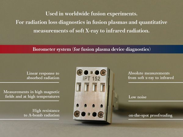 Borometer system (for fusion plasma device diagnostics)