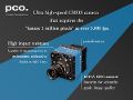 Ultra high speed & high resolution 12bit CMOS color camera pco.dimax cs