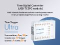 Streaming time-to-digital converters