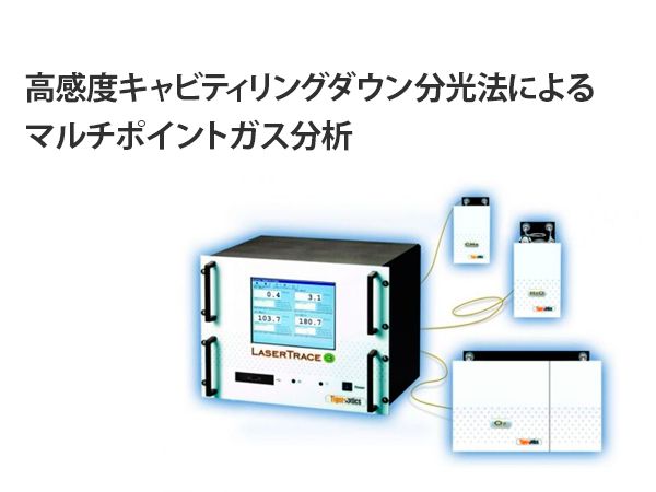超低濃度ガス分析装置 LaserTrace3シリーズ 超低濃度ガス分析装置 LaserTrace3シリーズ