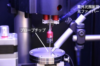 測定部の様子写真