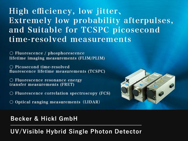Visible/Near-Infrared Hybrid Single Photon Detector