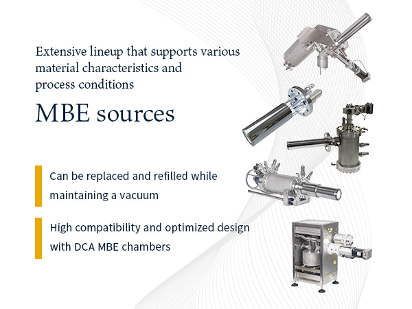 MBE sources