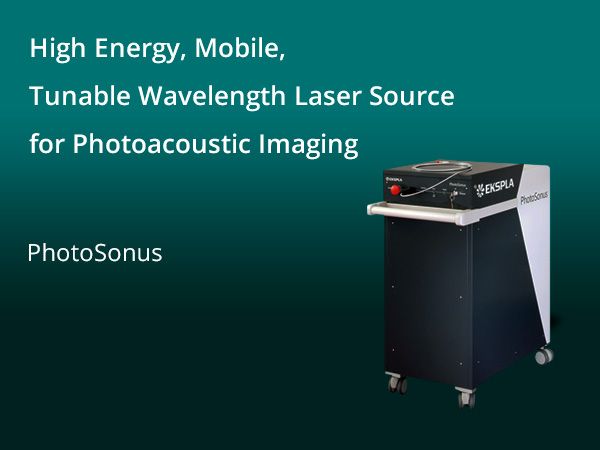 Wavelength tunable light source for photoacoustic imaging PhotoSonus M Wavelength tunable light source for photoacoustic imaging PhotoSonus M
