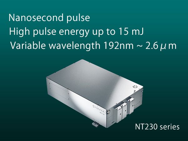High Energy Broadly Tunable DPSS Lasers High Energy Broadly Tunable DPSS Lasers