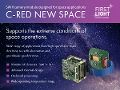 SWIR camera module for space use C-RED NEW SPACE