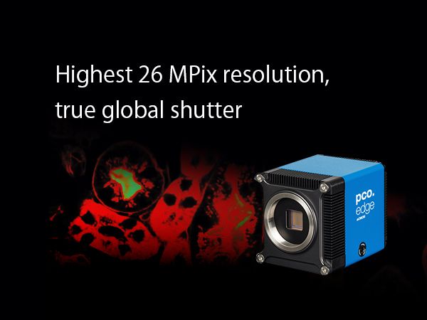 sCMOS Camera pco.edge26・pco.panda26 sCMOS Camera pco.edge26・pco.panda26