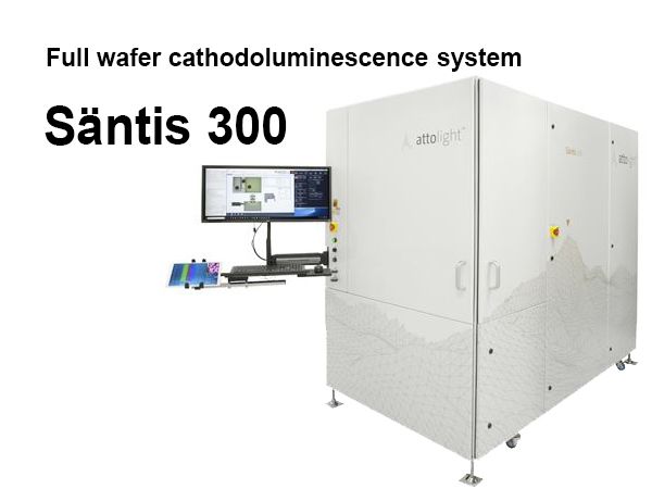 Full wafer cathodoluminescence system Santis 300