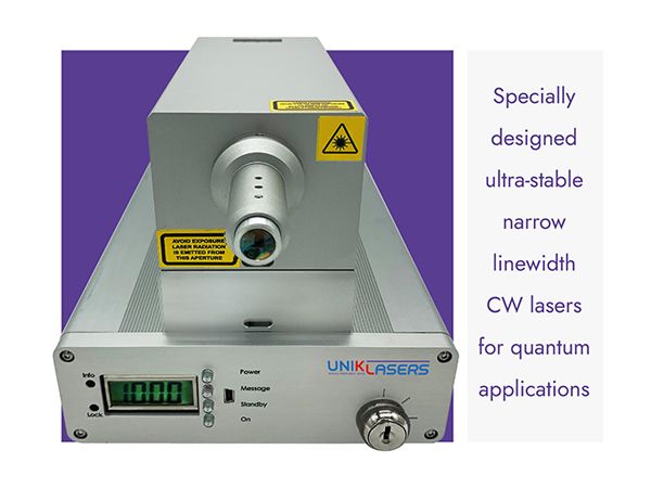 Specially designed ultra-compact narrowband CW laser for quantum technology application