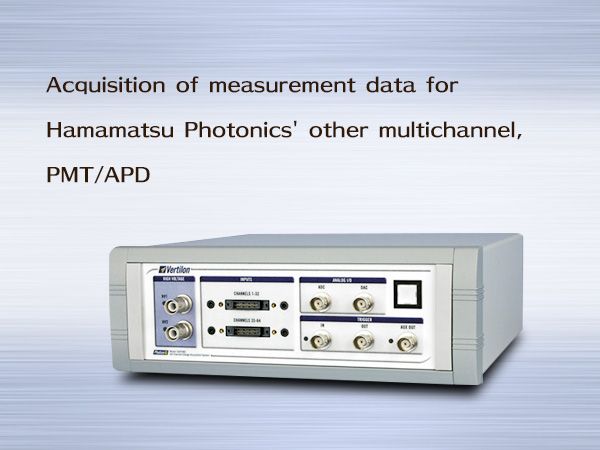 Data acquisition (DAQ) system for multichannel PMT/APD