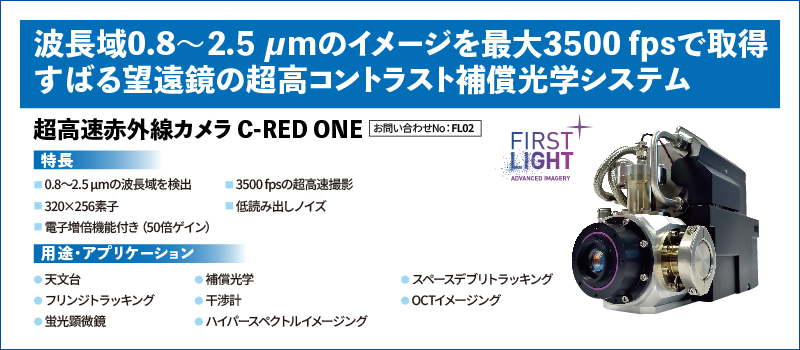 超高速赤外線カメラ C-RED One