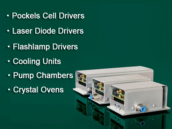 ポッケルスセルドライバー（Pockels Cell Drivers）及びHV電源（HV Power Supplies）-PCD series