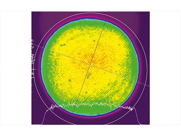 ビームプロファイル（10Hz、1064nm、ニアフィールド）