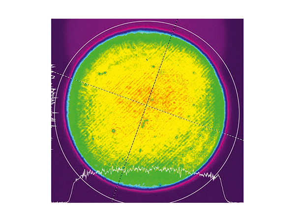 ビームプロファイル（1064nm、ニアフィールド）
