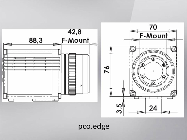 pco.edge寸法