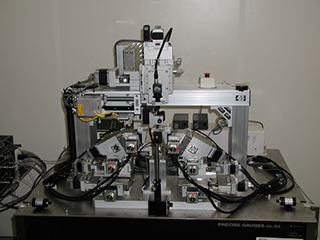 導波路光モジュール 実装試験装置