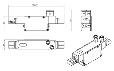 NL301 series pump chamber drawing