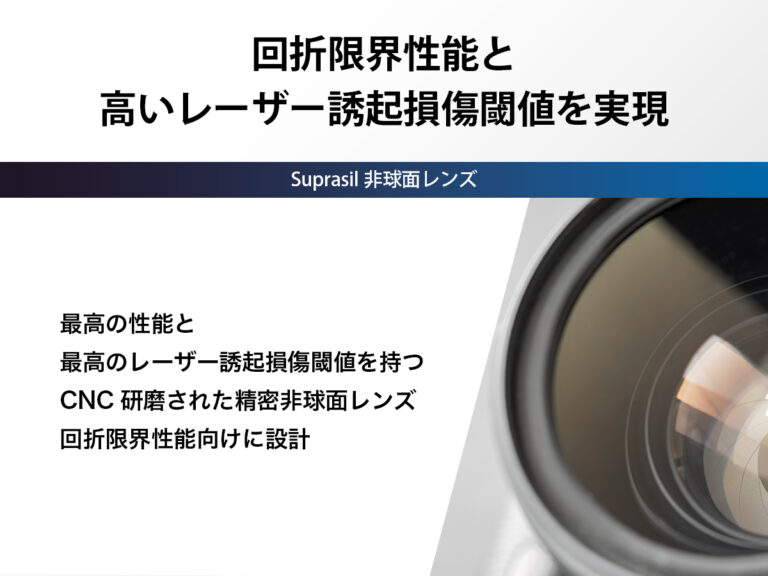 Suprasil非球面レンズ