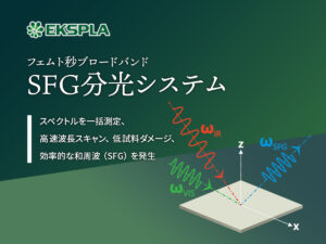 フェムト秒ブロードバンドSFG分光システム