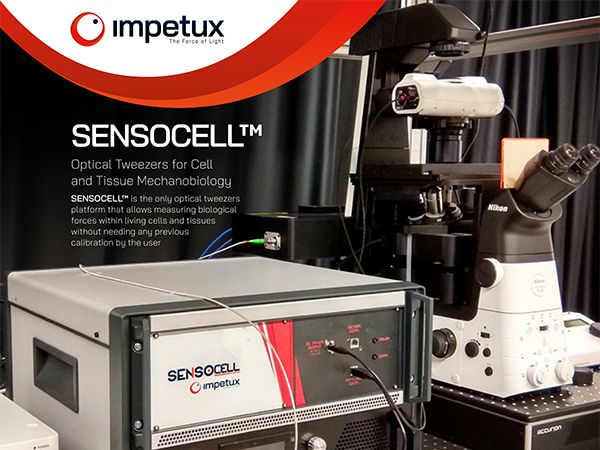 SENSOCELL optical tweezers